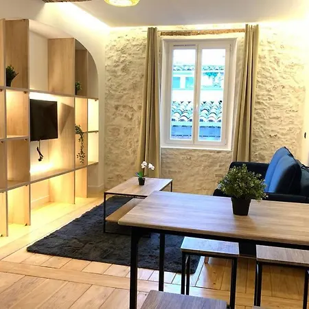 Apartment Studio Cosy Vieil - Renove - Climatise Antibes